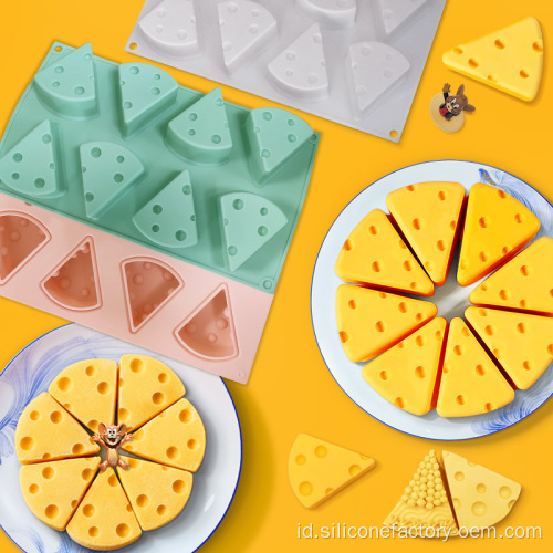 Cetakan es krim geometris besar antik